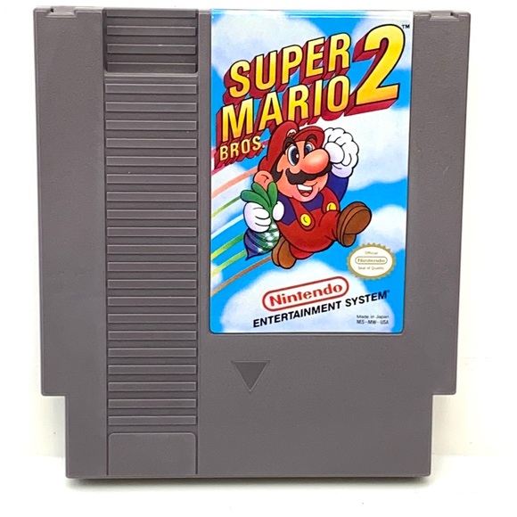 Nintendo Other - NES - Super Mario Brothers 2 Video Game - 1985